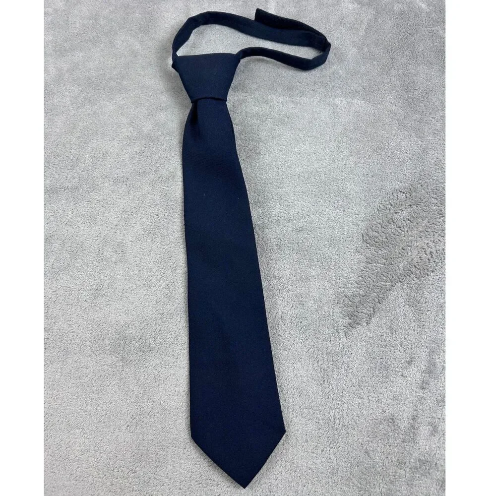 French Toast Boys Navy Blue Adjustable Pre-Tied School Uniform Neck Tie
